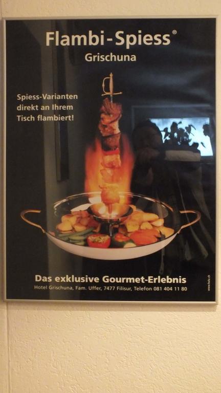 Hotel Grischuna Filisur Zewnętrze zdjęcie